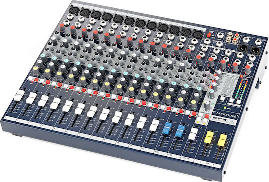 Soundcraft EFX12 Analoge Konsole 12 Kanäle / 12 XLR-Eingänge