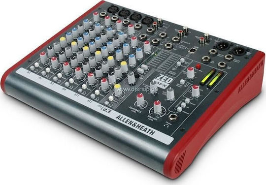 Allen & Heath ZED-10FX 4 XLR Inputs