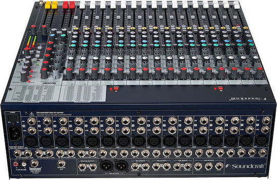 Soundcraft FX16II Αναλογική Κονσόλα 16 Καναλιών με Phantom Power & 16 Εισόδους XLR
