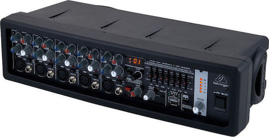 Behringer PMP 550M E007552 Самоусилваща Аналогова конзола 5 канала с Фантомно захранване & 5 XLR входове