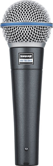 Shure Beta 58A Δυναμικό Μικρόφωνο XLR Χειρός για Φωνητικά