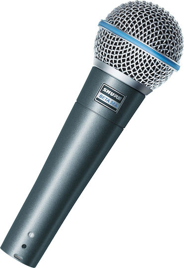 Shure Beta 58A Δυναμικό Μικρόφωνο XLR Χειρός για Φωνητικά