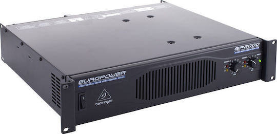 Behringer EP-2000 Τελικός Ενισχυτής PA 2 Καναλιών 500W/4Ω 350W/8Ω