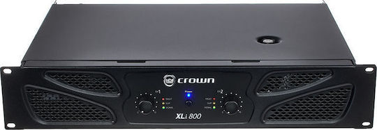 Crown Audio XLI-800 PA Power Amplifier 2 Channels 300W/4Ω 200W/8Ω Black