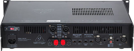 Behringer KM750 PA Power Amplifier 2 Channels 400W/4Ω 200W/8Ω Black