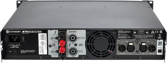 Crown Audio XTI-6002 PA Power Amplifier 2 Channels 2100W/4Ω 1200W/8Ω Black
