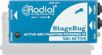 Radial SB-1 Active 1 Channel DI Box with Phantom Power