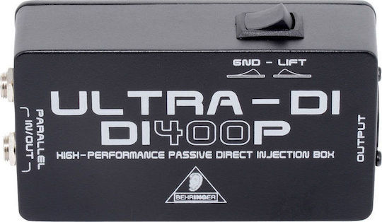 Behringer DI-400P Παθητικό DI Box 1 Καναλιού