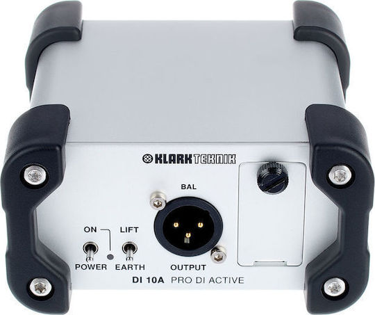Klark Teknik DI 10A Ενεργό DI Box 1 Καναλιού με Μπαταρία και Phantom Power