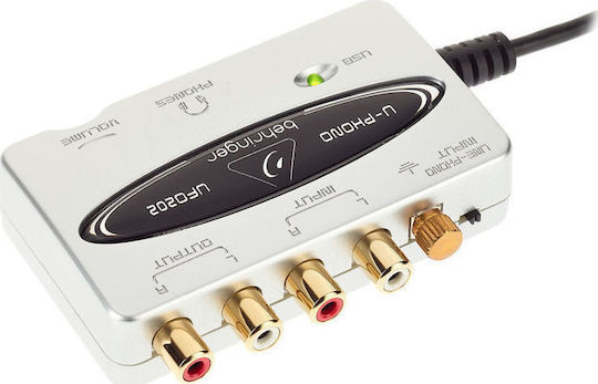 Behringer UFO202 Εξωτερική Επαγγελματική Κάρτα Ήχου με Σύνδεση USB