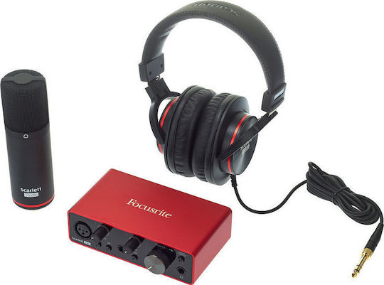 Focusrite Scarlett Solo Studio 3rd Gen Externe professionelle Soundkarte Konnektivität USB an PC