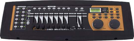 Stairville DMX-Master MK II ENC DMX Controller Κονσόλα Φωτισμού με 192 Κανάλια Ελέγχου με Τοποθέτηση Rack