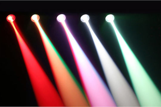 BeamZPro Движеща се светлина Спот LED PS10W Pin 10W RGBW