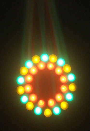 BeamZPro Προβολέας LED Moon Flower 60 RGBWA