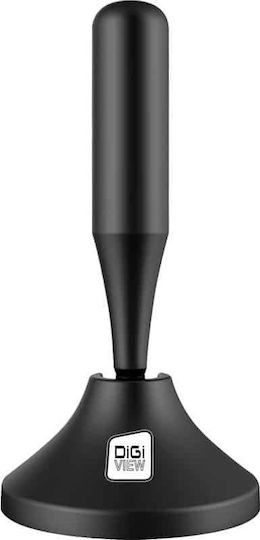 Digiview DV-831 DV-831 Indoor TV Antenna (Requires Power Supply) Black