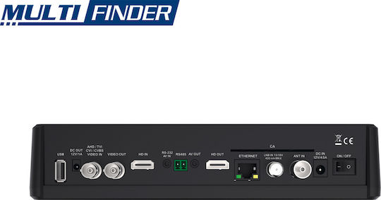 Edision Electronical Signal Level Meter Multi-Finder DVB-C / DVB-S / DVB-S2 / DVB-T / DVB-T2 with Screen 7" 07-01-0101
