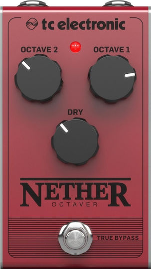 TC Electronic Nether Pedals Effect Octaver Electric Guitar and Electric Bass