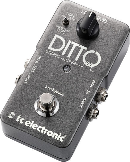 TC Electronic Ditto Stereo Pedals Effect Looper Electric Guitar and Electric Bass