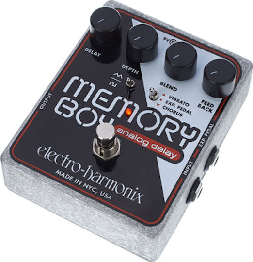 Electro-Harmonix Memory Boy Πετάλι Effect Delay Ηλεκτρικής Κιθάρας, Ηλεκτρικού Μπάσου και Ηλεκτροακουστικών Οργάνων