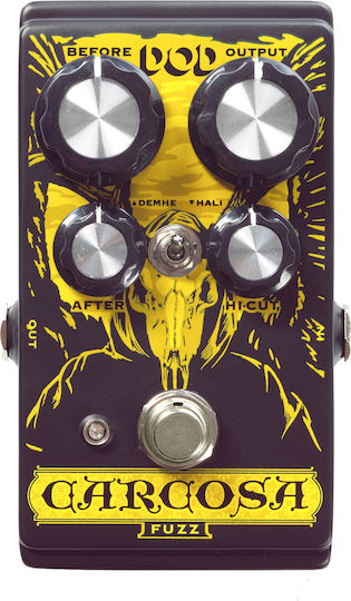 Digitech Carcosa Pedală Efectul Fuzz Chitară electrică și Bas electric