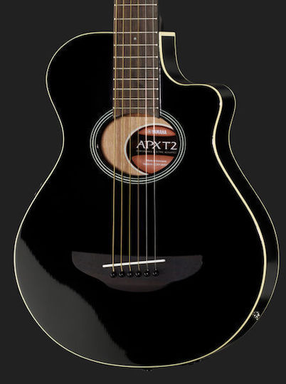 Yamaha Ηλεκτροακουστική Κιθάρα APXT2 Cutaway Black