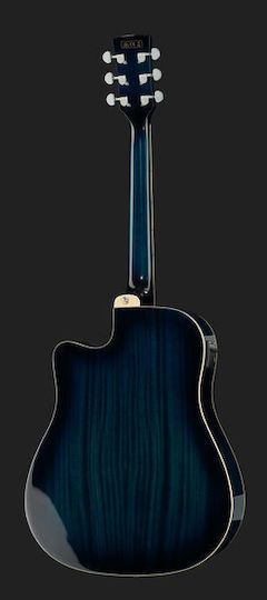 Ibanez Ηλεκτροακουστική Κιθάρα PF15ECE Cutaway Blue / Sunburst