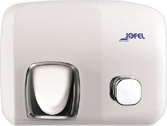 Jofel Hand Dryer Ibero Plastic 77.5dB in White Colour 2kW AA93000