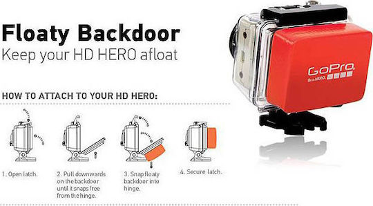 GoPro Floaty Backdoor Floater για GoPro Hero5 Black Hero 3 / Hero 3+ / Hero 5