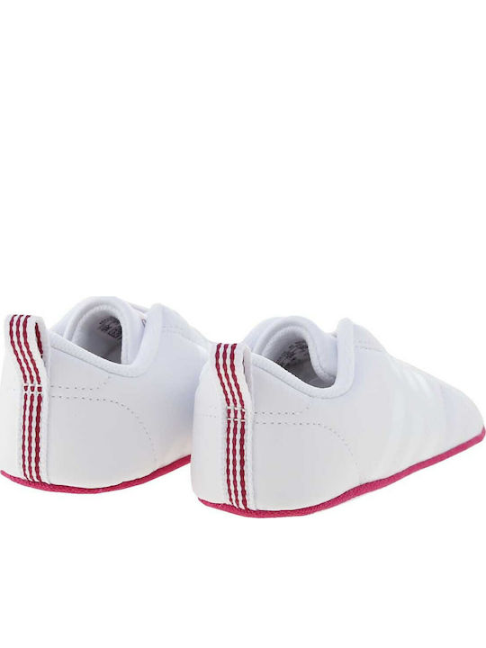 adidas Βρεφικά Sneakers Αγκαλιάς Λευκά Advantage