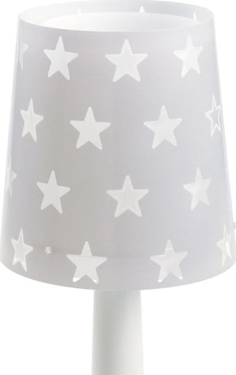 Ango Kids Portable Lamp Stars Gray 15x15x30εκ.