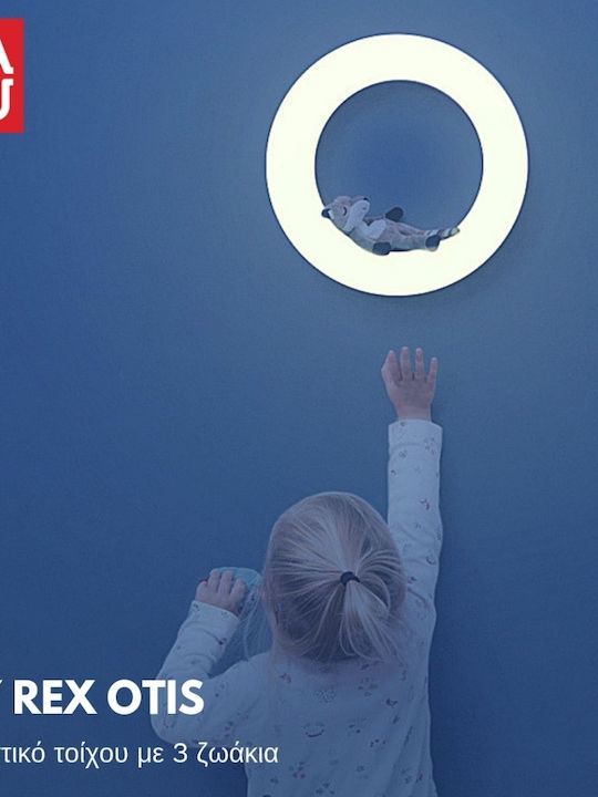 Zazu Nursery Night Light Fay Rex Otis USB White with Sensor