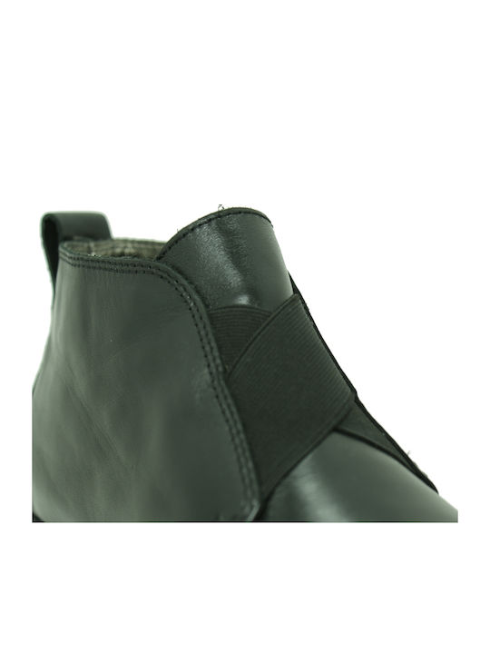 Off Duty Leder Damen Chelsea Stiefeletten Braun