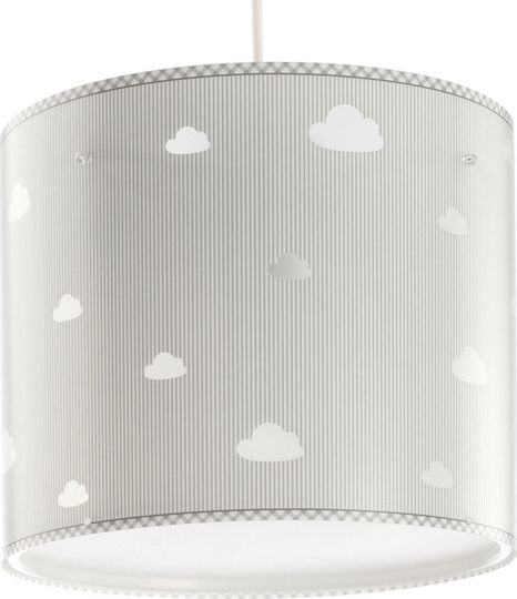 Ango Sweet Dreams Einfaches Licht Kinderdeckenleuchte Deckenleuchte 60W mit Fassung E27 Grey