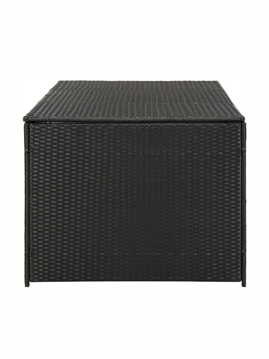 vidaXL Outdoor Storage Box Black L180xW90xH75cm