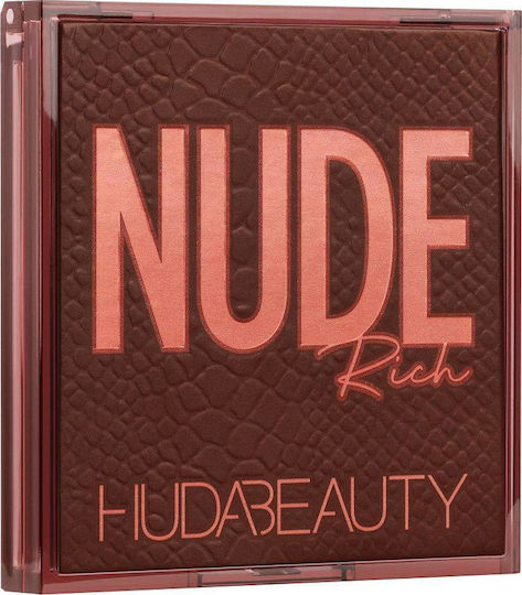 Huda Beauty Nude Lidschattenpalette in fester Form Rich
