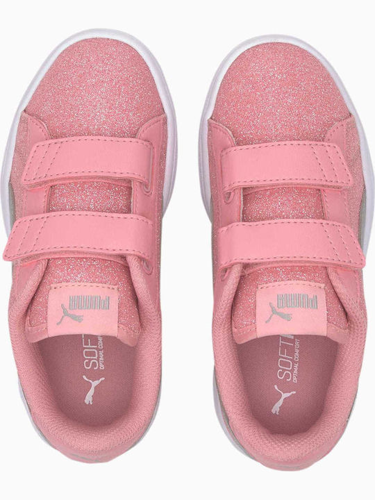 Smash Glitz Glam Încălțăminte sport Joasa pentru copii cu scai Roz