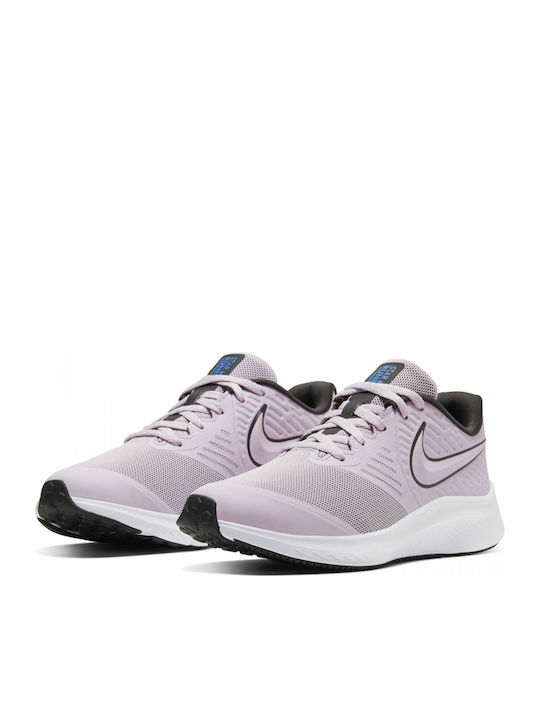Star Runner 2 GS Kids Sports Shoes Running with Laces Lilac