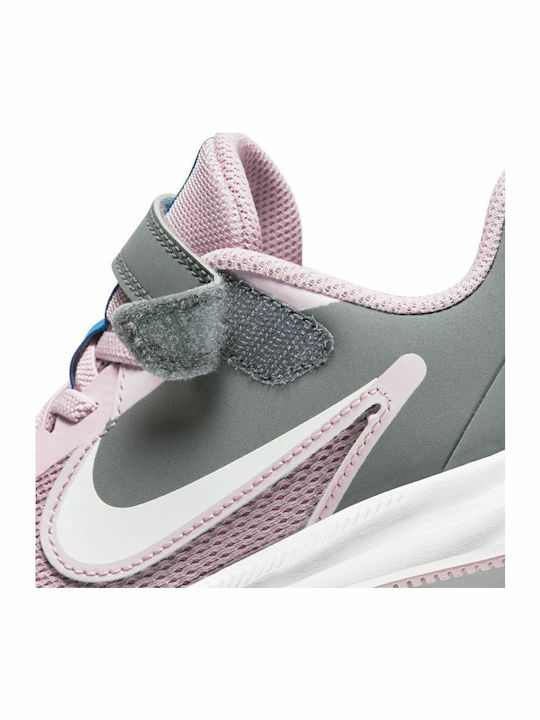Downshifter 9 Αθλητικά Παιδικά Παπούτσια Running με Σκρατς Iced Lilac / White / Smoke Grey