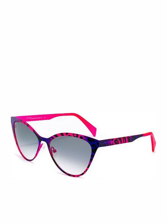 Italia Independent Women's Sunglasses with Multicolour Metal Frame 0022A.ZEB.013