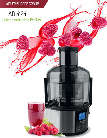 Adler Storcător de fructe 800W Negru