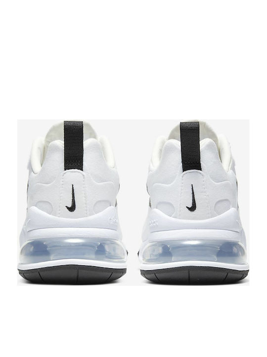 Air Max 270 React Women's Sneakers White / Black / Metallic Silver