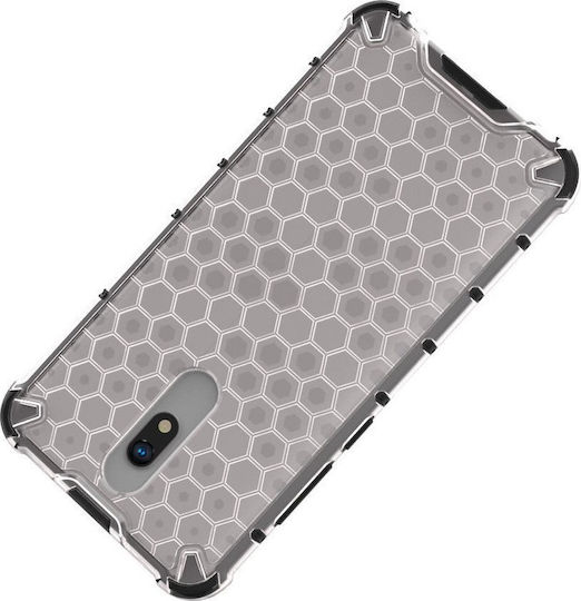 Hurtel Honeycomb Back Cover Σιλικόνης Διάφανο (Redmi 8A)