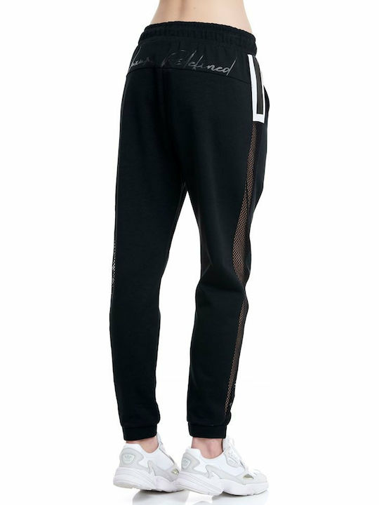 BodyTalk Luxury Redefined 1201-905000 Pantaloni de trening pentru femei cu cauciuc Negru 1201-905000-00100