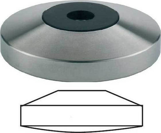 Belogia TBC 280 Tamper Base with Curved Surface 58mm in Silver Color