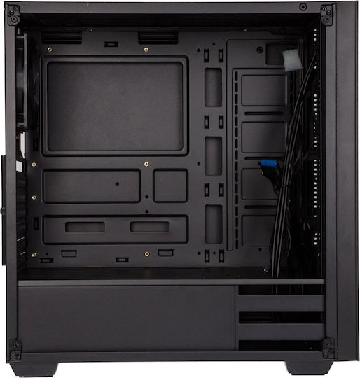 Kolink Stronghold Gaming Midi Tower Κουτί Υπολογιστή με Πλαϊνό Παράθυρο Μαύρο
