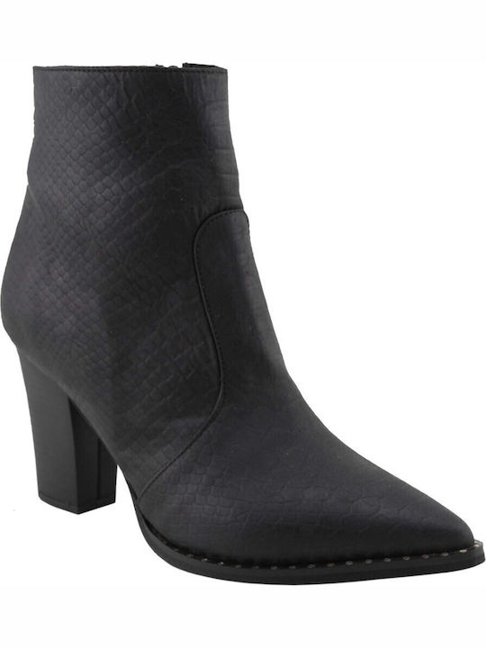 Stiefeletten Damen Schwarz