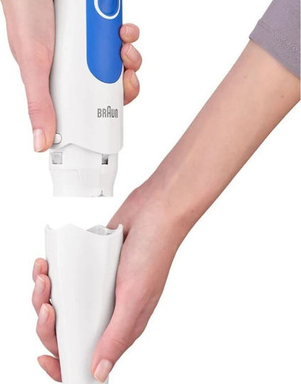 Braun MQ3020 Ραβδομπλέντερ με Πλαστική Ράβδο 700W Λευκό