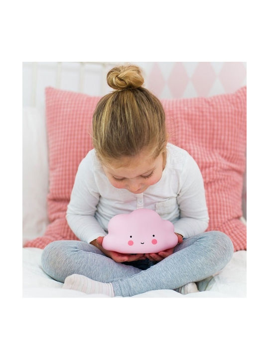 A Little Lovely Company Lumini LED Lampă decorativă pentru copii Cloud Roz