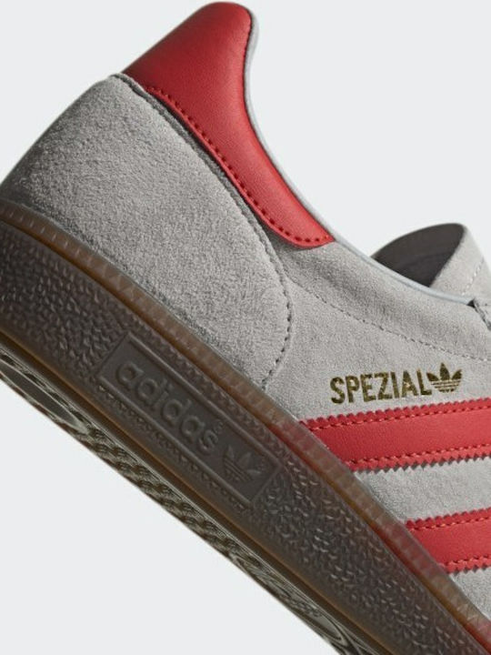 Handball Spezial Ανδρικά Sneakers Grey Two / Hi Res Red / Gold Metallic
