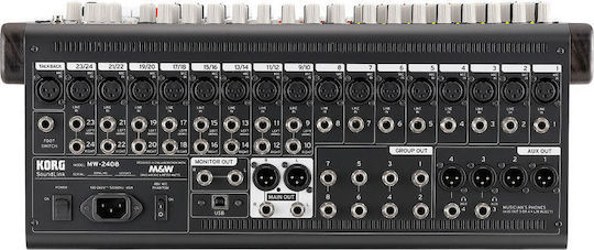 Korg MW-2408 Ψηφιακή Κονσόλα 24 Καναλιών με Phantom Power & 16 Εισόδους XLR